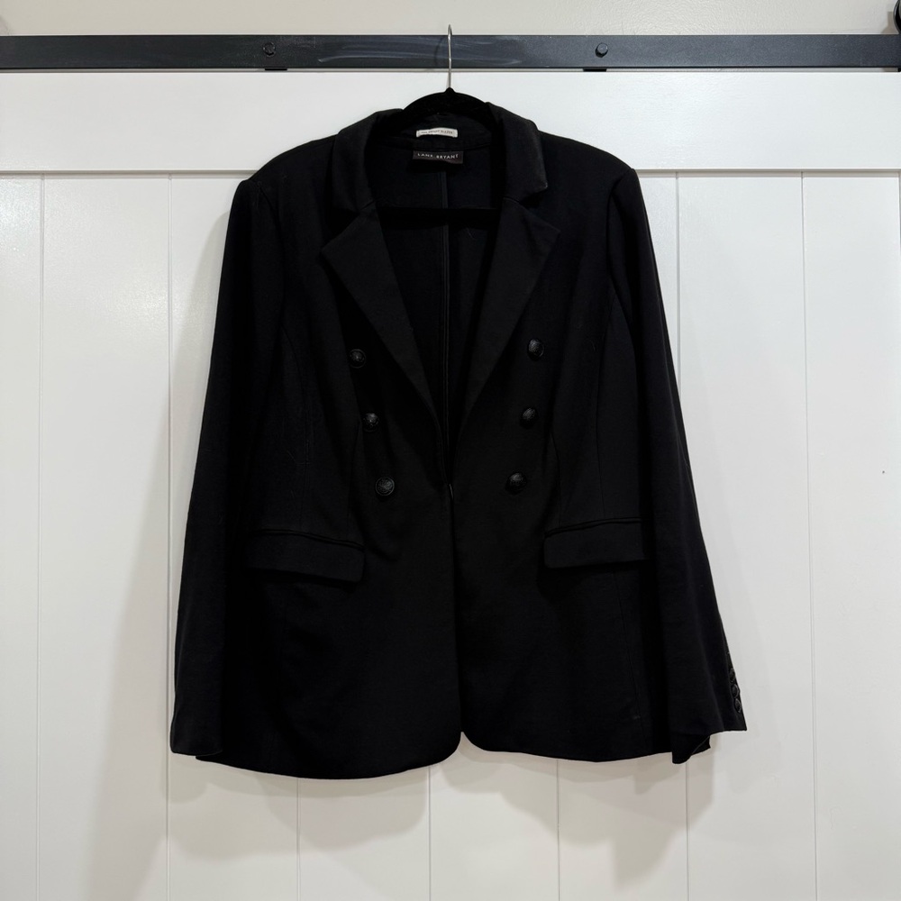 Lane Bryant Elegant Black Suit Jacket
